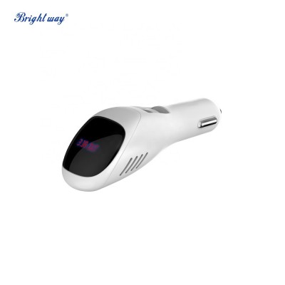 Mini 12V Air Cleaner 2-in-1 USB Charger PM2.5 Ionizer Car Air Purifier